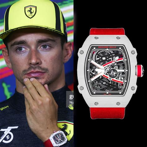 orologio richard mille di leclerc|richard mille f1 watch.